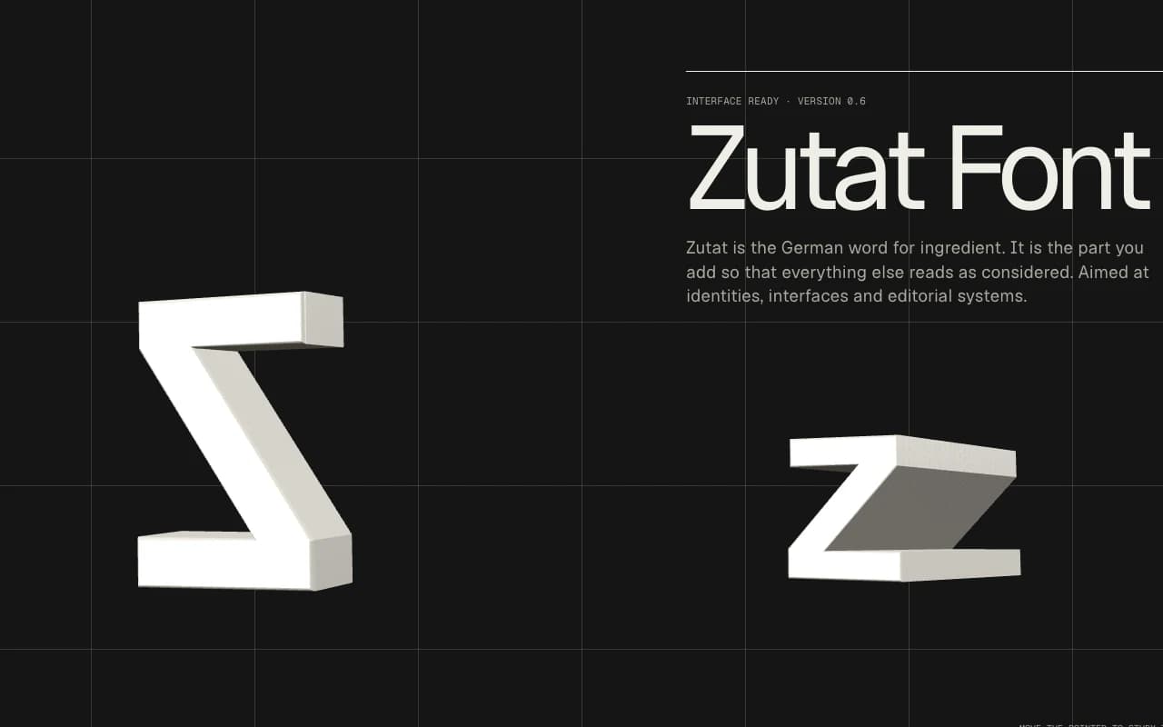 ZUTAT SANS